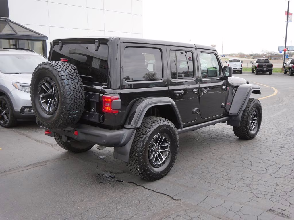 2024 Black Clearcoat Jeep Wrangler Rubicon X 4X4 SUV