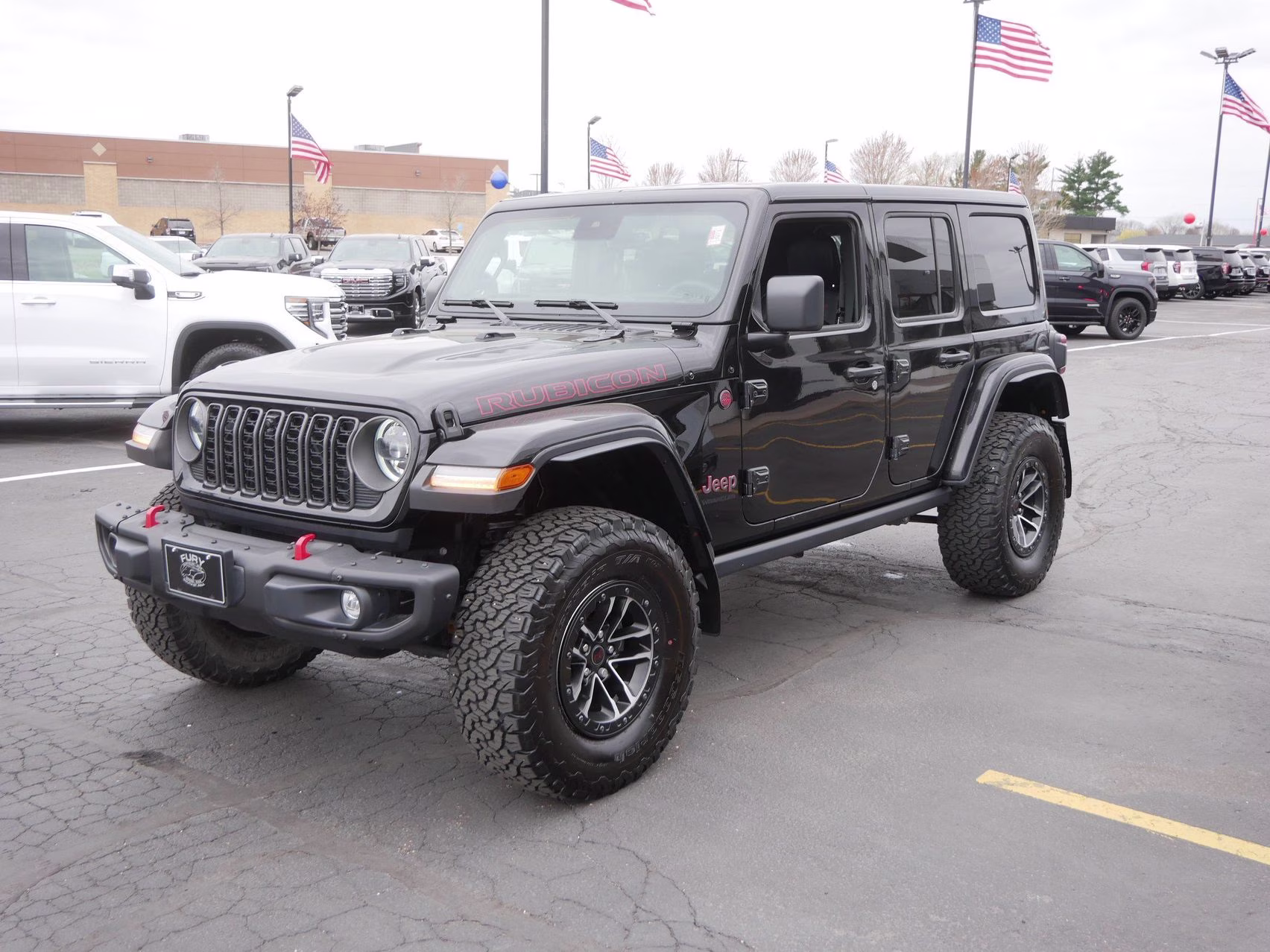 2024 Black Clearcoat Jeep Wrangler Rubicon X 4X4 SUV