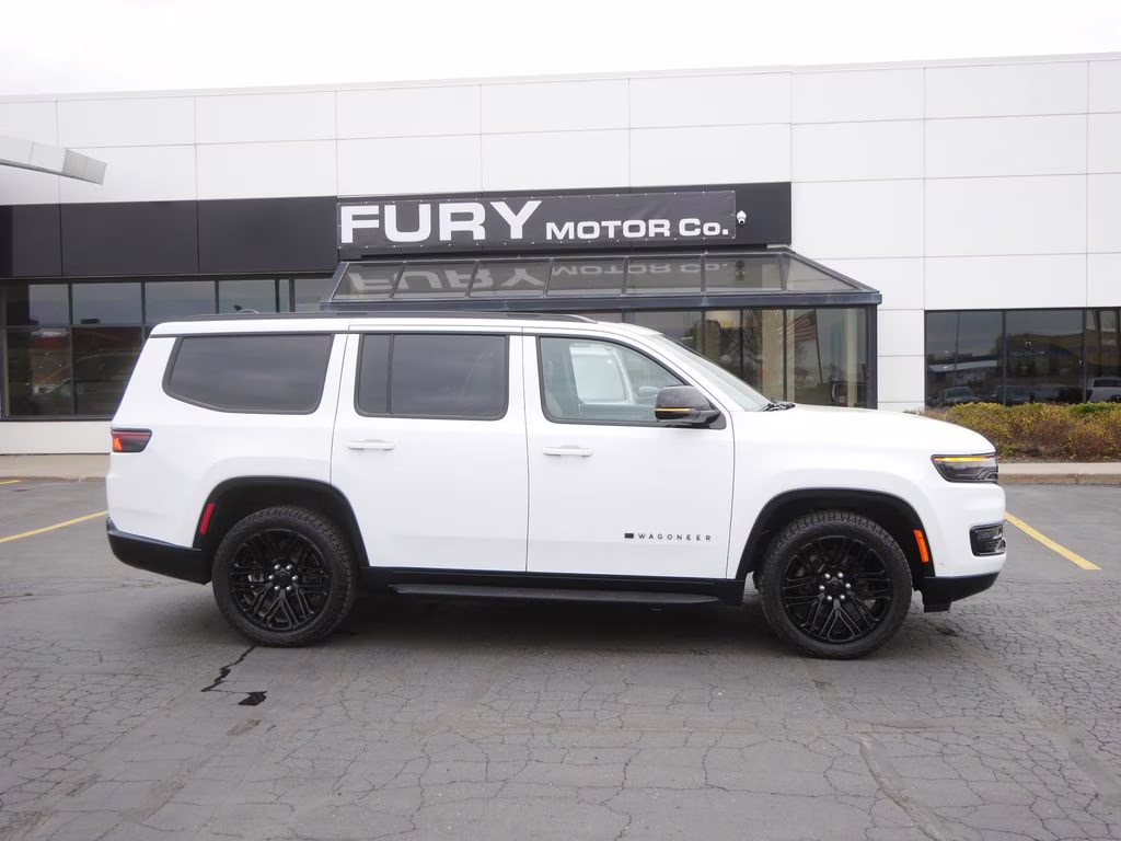 2024 Bright White Clearcoat Jeep Wagoneer Series II 4X4 SUV