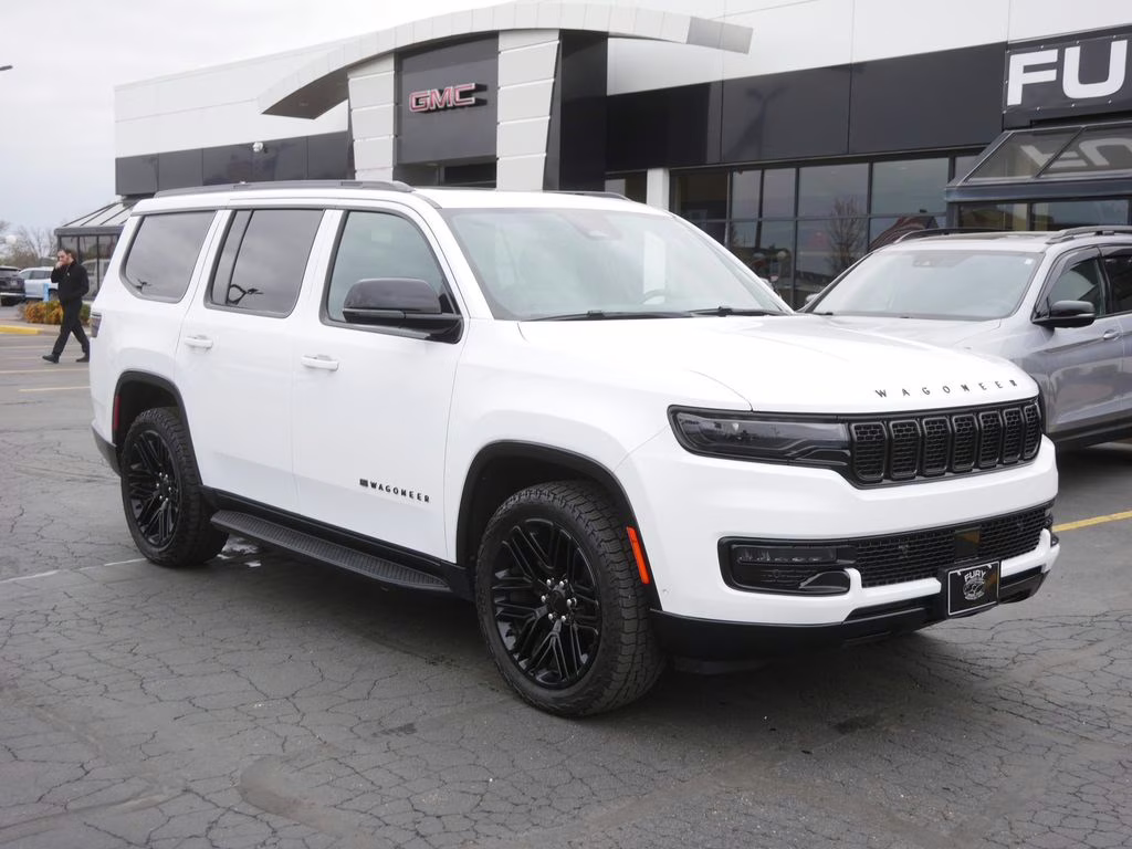 2024 Bright White Clearcoat Jeep Wagoneer Series II 4X4 SUV