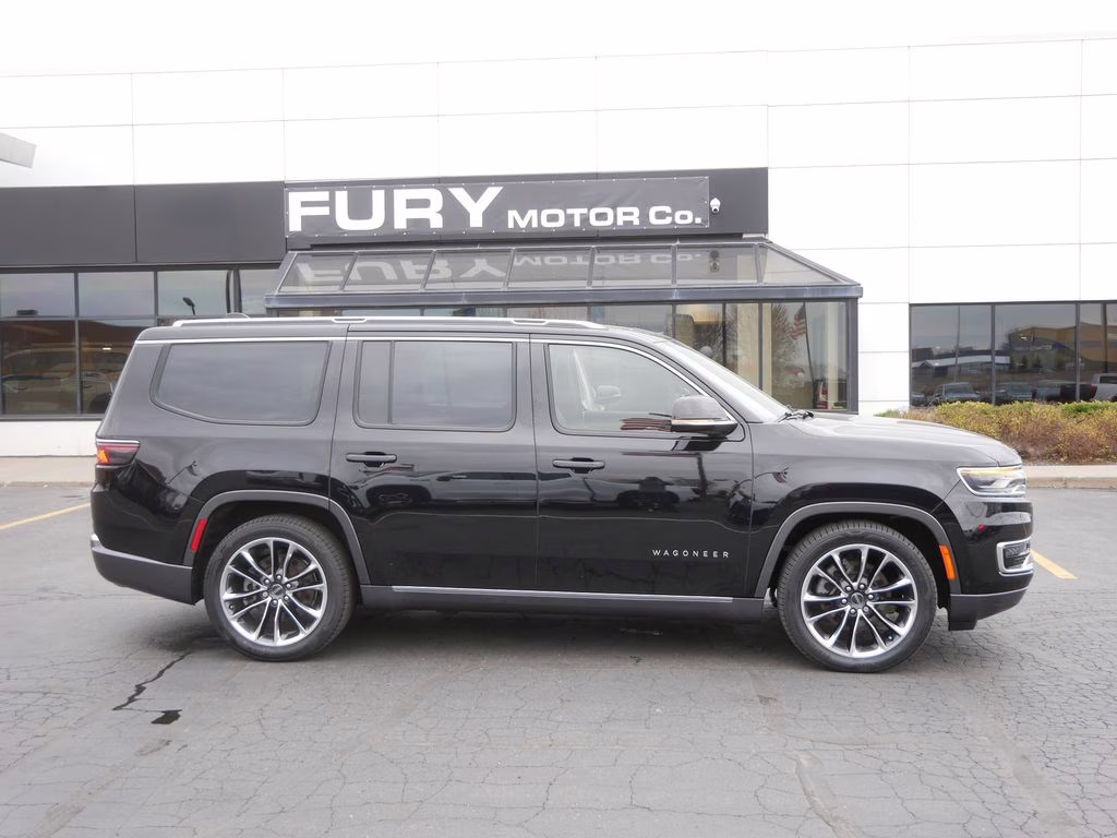 2022 Diamond Black Crystal Pearlcoat Jeep Wagoneer Series III 4X4 SUV