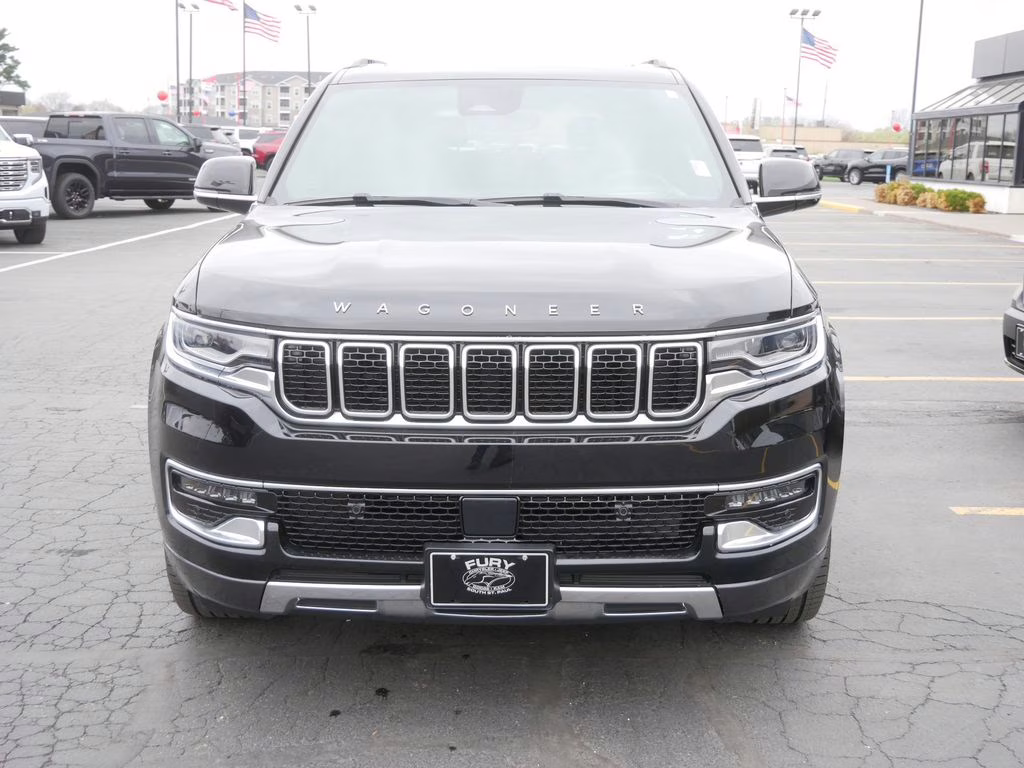 2022 Diamond Black Crystal Pearlcoat Jeep Wagoneer Series III 4X4 SUV
