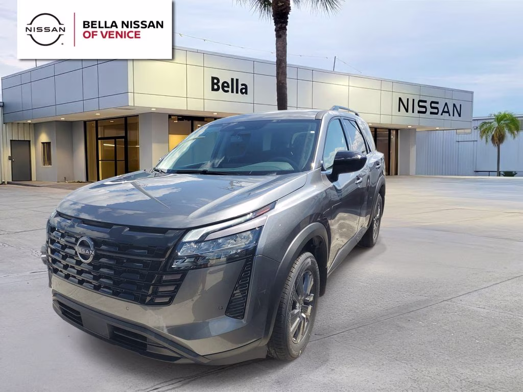2026 Gun Metallic Nissan Pathfinder SV FWD SUV