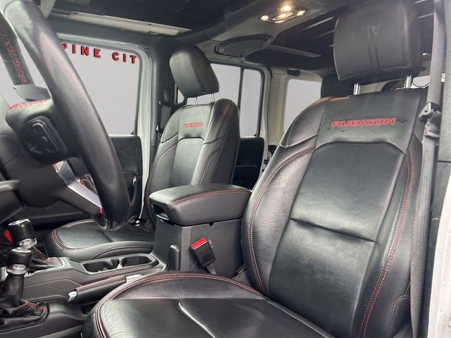 2021 Bright White Clearcoat Jeep Wrangler Unlimited Rubicon 4X4 SUV