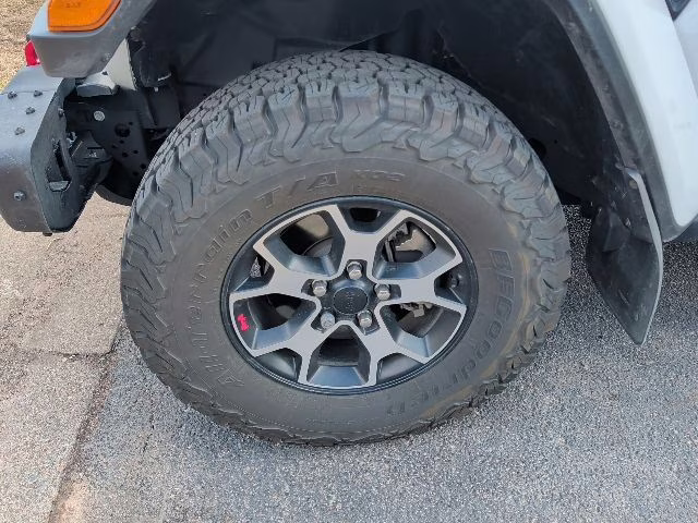 2021 Bright White Clearcoat Jeep Wrangler Unlimited Rubicon 4X4 SUV