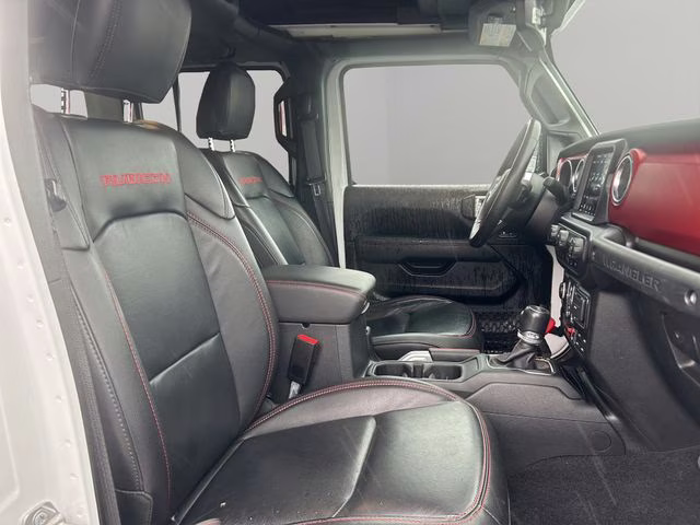 2021 Bright White Clearcoat Jeep Wrangler Unlimited Rubicon 4X4 SUV