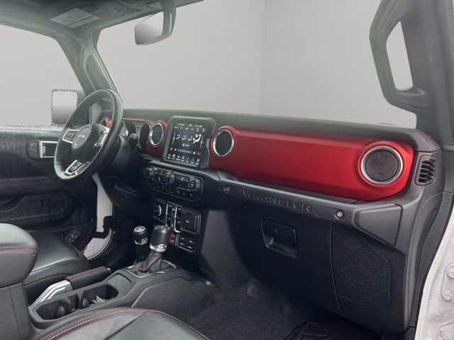 2021 Bright White Clearcoat Jeep Wrangler Unlimited Rubicon 4X4 SUV