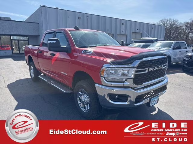 2024 Flame Red Clearcoat Ram 2500 Big Horn 4X4 Truck