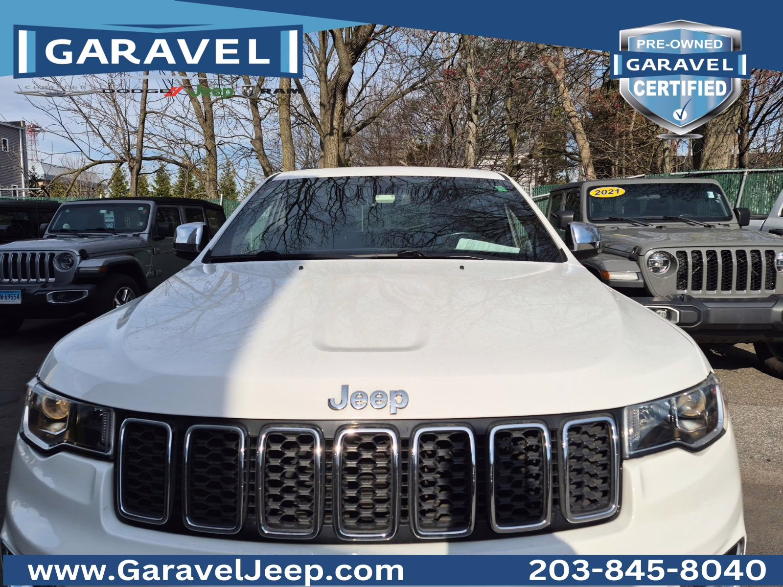 2021 Bright White Clearcoat Jeep Grand Cherokee Limited 4X4 SUV