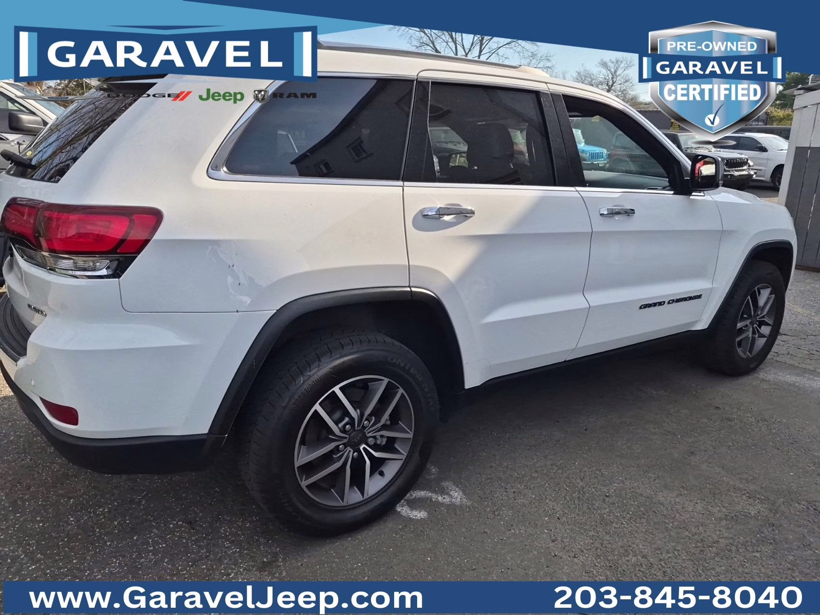2021 Bright White Clearcoat Jeep Grand Cherokee Limited 4X4 SUV