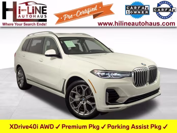 2020 Alpine White BMW X7 xDrive40i AWD SUV