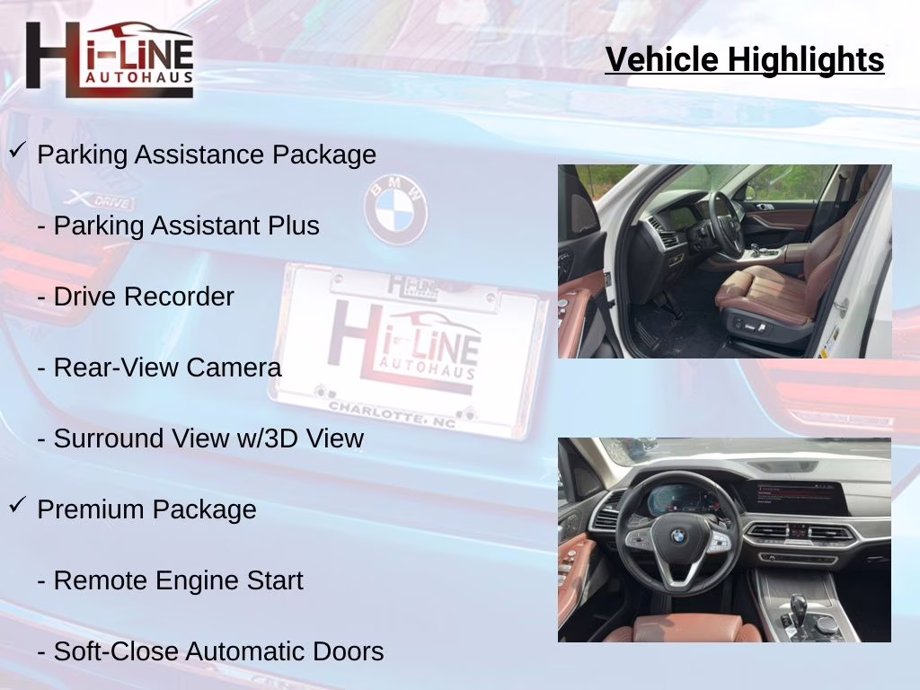 2020 Alpine White BMW X7 xDrive40i AWD SUV