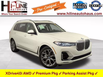 2020 Alpine White BMW X7 xDrive40i AWD SUV