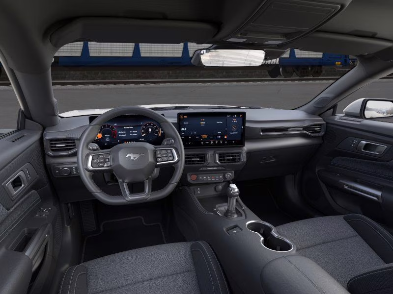 2026 Silver Ford Mustang EcoBoost RWD Coupe