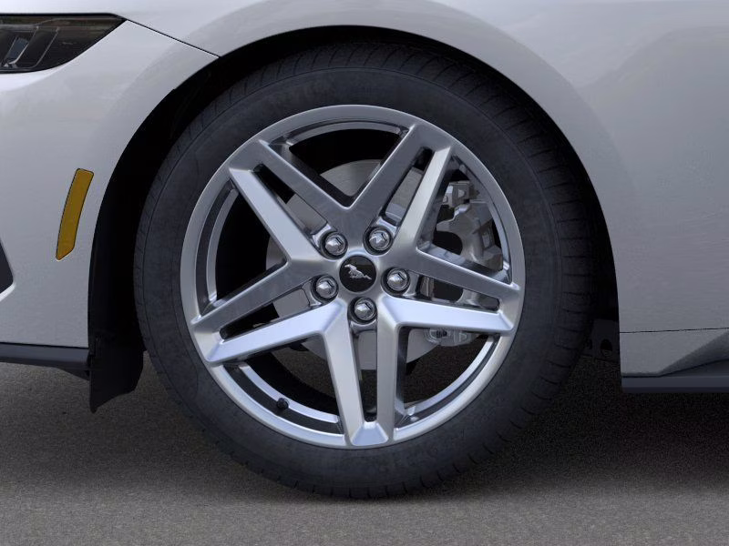 2026 Silver Ford Mustang EcoBoost RWD Coupe