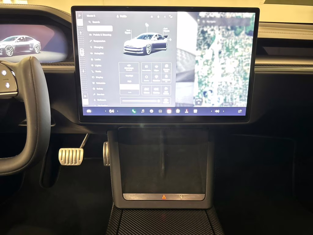 2022 Midnight Silver Metallic Tesla Model S Plaid AWD Hatchback