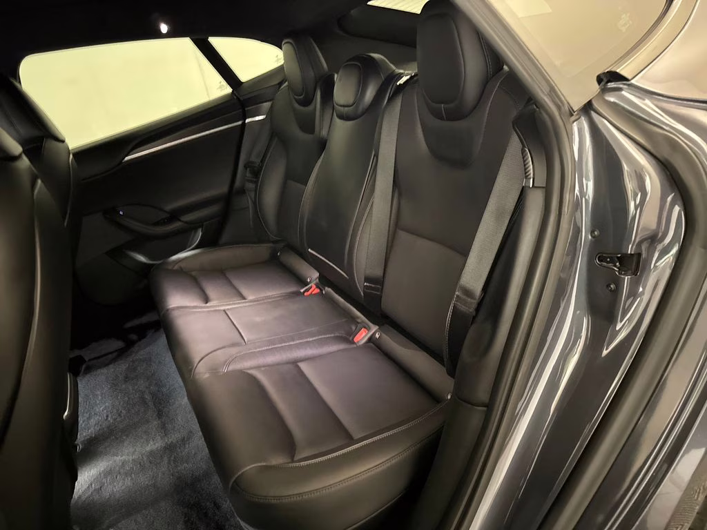 2022 Midnight Silver Metallic Tesla Model S Plaid AWD Hatchback