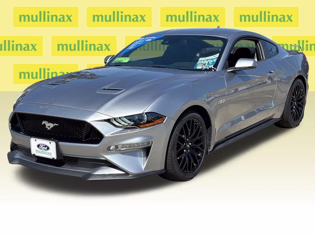 2021 Silver Metallic Ford Mustang GT Premium RWD Coupe