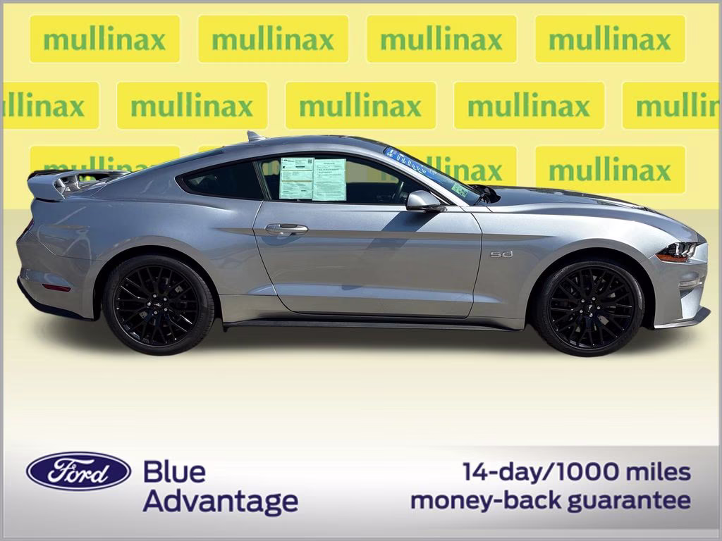 2021 Silver Metallic Ford Mustang GT Premium RWD Coupe