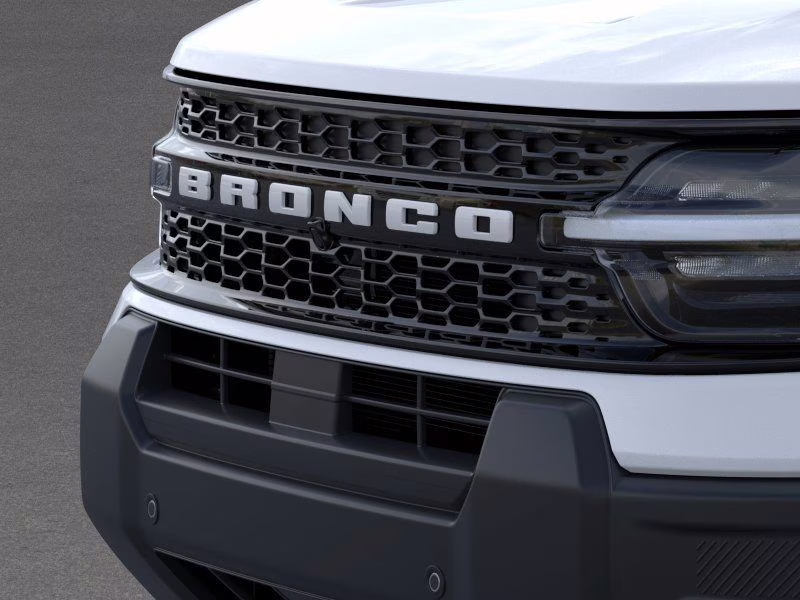 2026 Space White Metallic Ford Bronco Sport Outer Banks 4X4 SUV