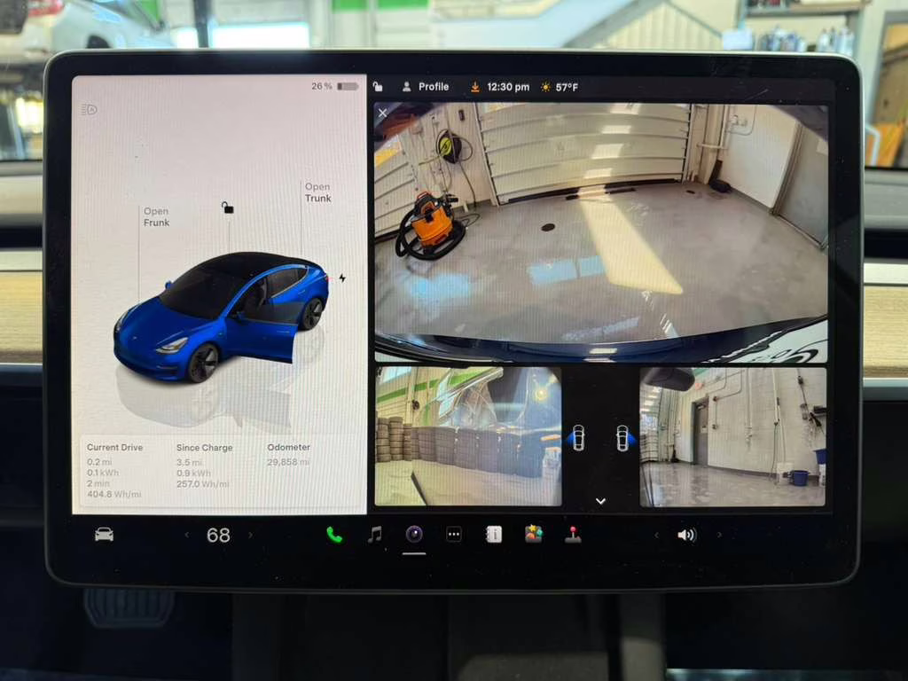 2022 Deep Blue Metallic Tesla Model 3 Long Range AWD Sedan