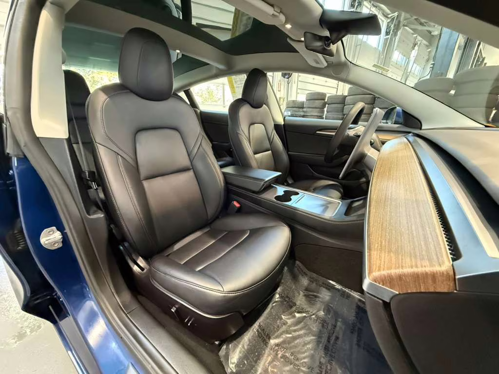 2022 Deep Blue Metallic Tesla Model 3 Long Range AWD Sedan