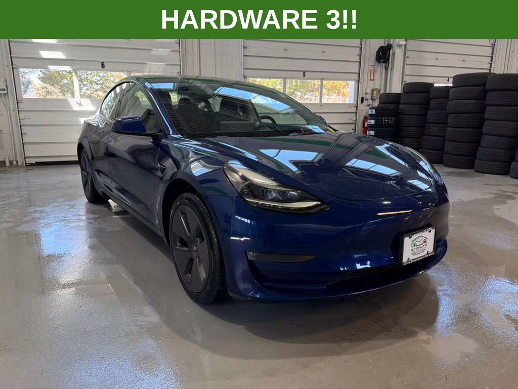 2022 Deep Blue Metallic Tesla Model 3 Long Range AWD Sedan