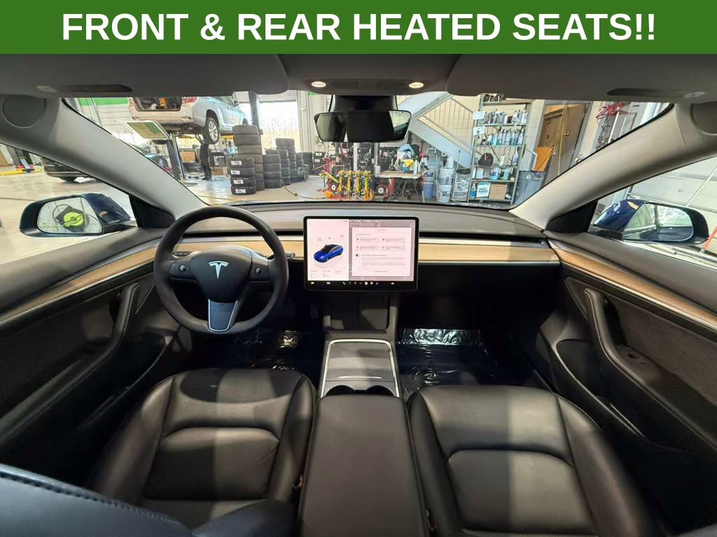 2022 Deep Blue Metallic Tesla Model 3 Long Range AWD Sedan
