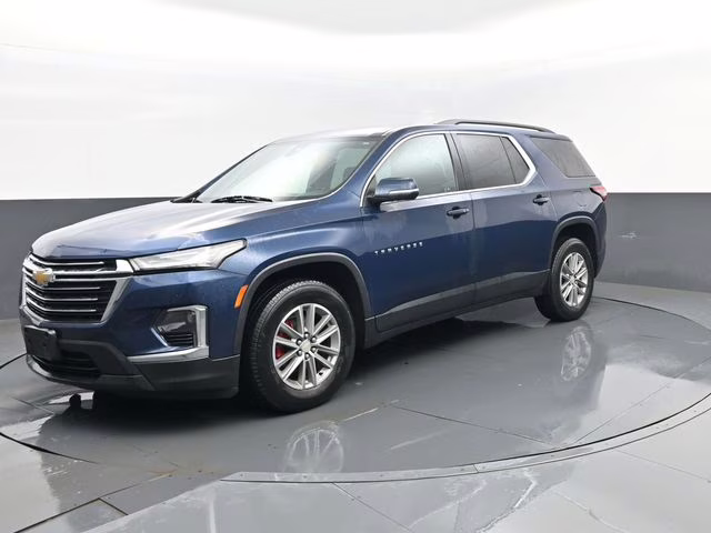 2023 Northsky Blue Metallic Chevrolet Traverse LT AWD SUV