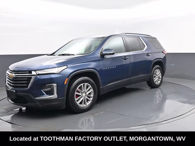 2023 Northsky Blue Metallic Chevrolet Traverse LT AWD SUV
