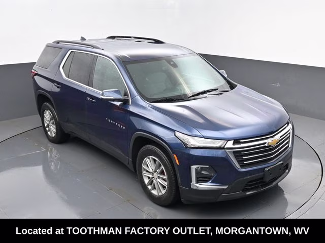 2023 Northsky Blue Metallic Chevrolet Traverse LT AWD SUV