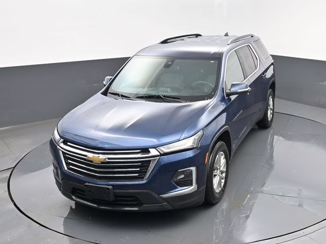 2023 Northsky Blue Metallic Chevrolet Traverse LT AWD SUV