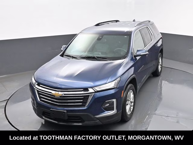 2023 Northsky Blue Metallic Chevrolet Traverse LT AWD SUV