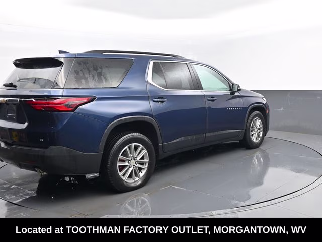 2023 Northsky Blue Metallic Chevrolet Traverse LT AWD SUV