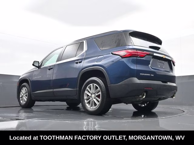 2023 Northsky Blue Metallic Chevrolet Traverse LT AWD SUV