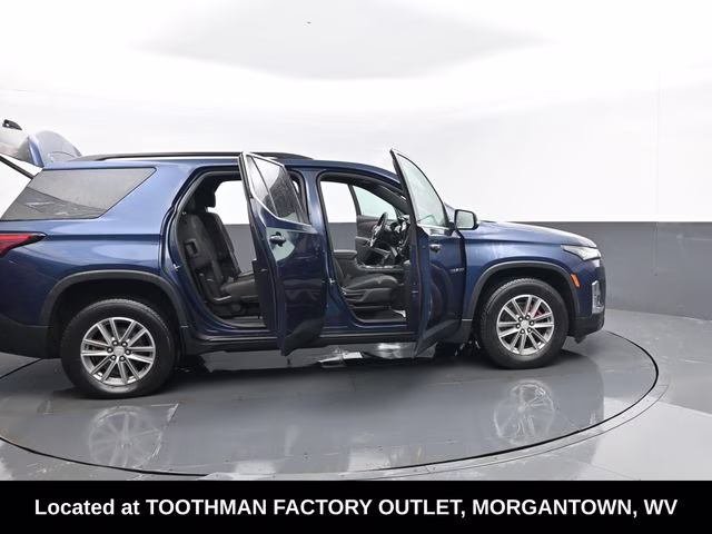 2023 Northsky Blue Metallic Chevrolet Traverse LT AWD SUV