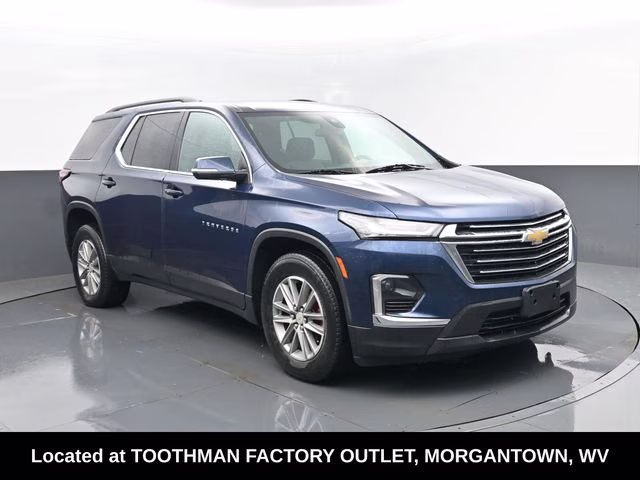 2023 Northsky Blue Metallic Chevrolet Traverse LT AWD SUV