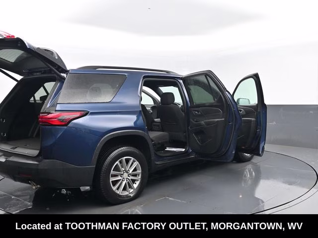2023 Northsky Blue Metallic Chevrolet Traverse LT AWD SUV