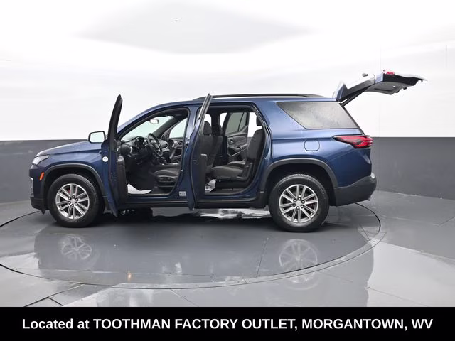 2023 Northsky Blue Metallic Chevrolet Traverse LT AWD SUV