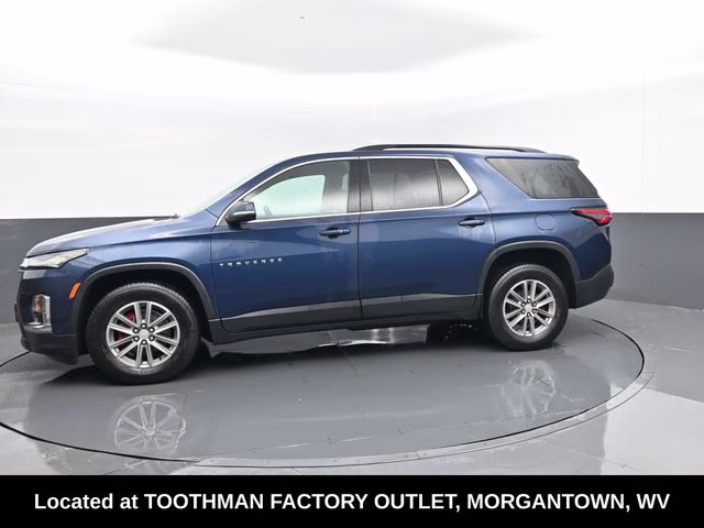 2023 Northsky Blue Metallic Chevrolet Traverse LT AWD SUV