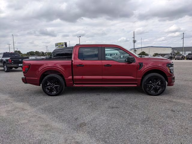 2026 Ruby Red Metallic Tinted Clearcoat Ford F-150 STX 4X4 Truck
