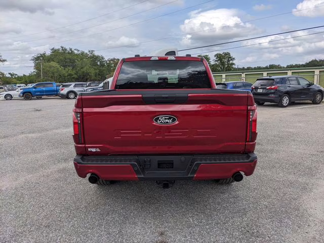 2026 Ruby Red Metallic Tinted Clearcoat Ford F-150 STX 4X4 Truck