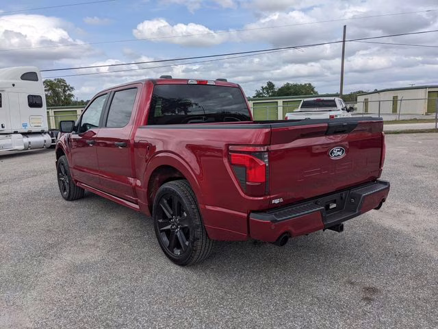 2026 Ruby Red Metallic Tinted Clearcoat Ford F-150 STX 4X4 Truck