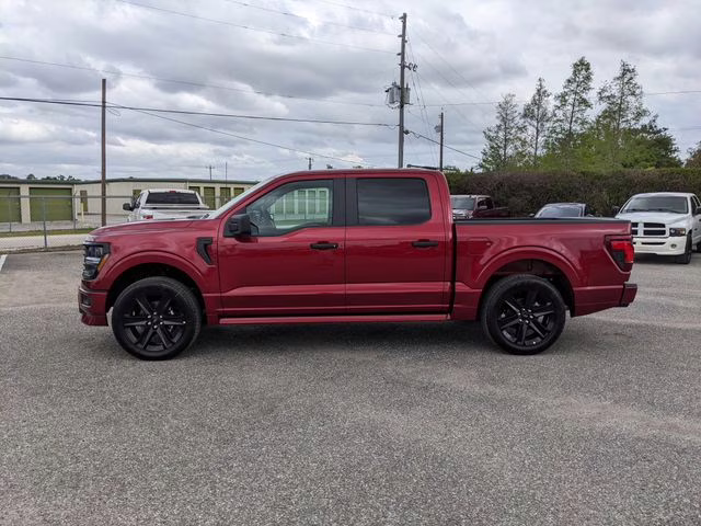 2026 Ruby Red Metallic Tinted Clearcoat Ford F-150 STX 4X4 Truck