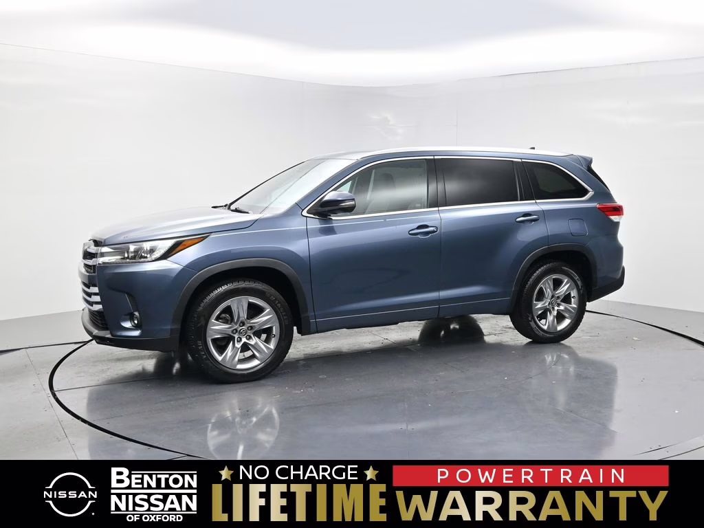 2019 Shoreline Mist Toyota Highlander Limited FWD SUV
