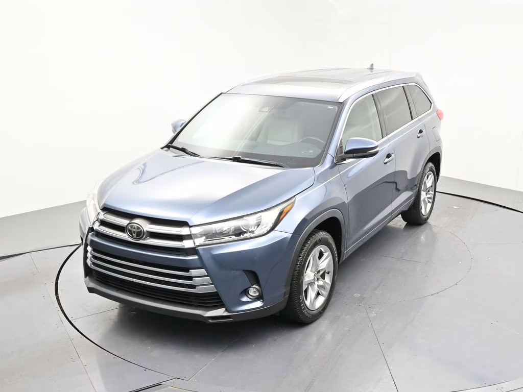 2019 Shoreline Mist Toyota Highlander Limited FWD SUV