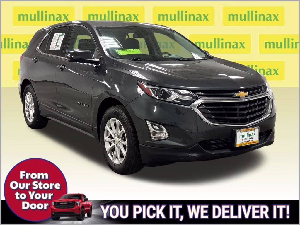 2018 Nightfall Gray Metallic Chevrolet Equinox LT AWD SUV