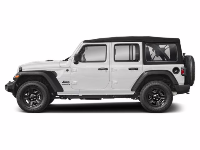 2026 Bright White Clearcoat Jeep Wrangler Sahara 4X4 SUV