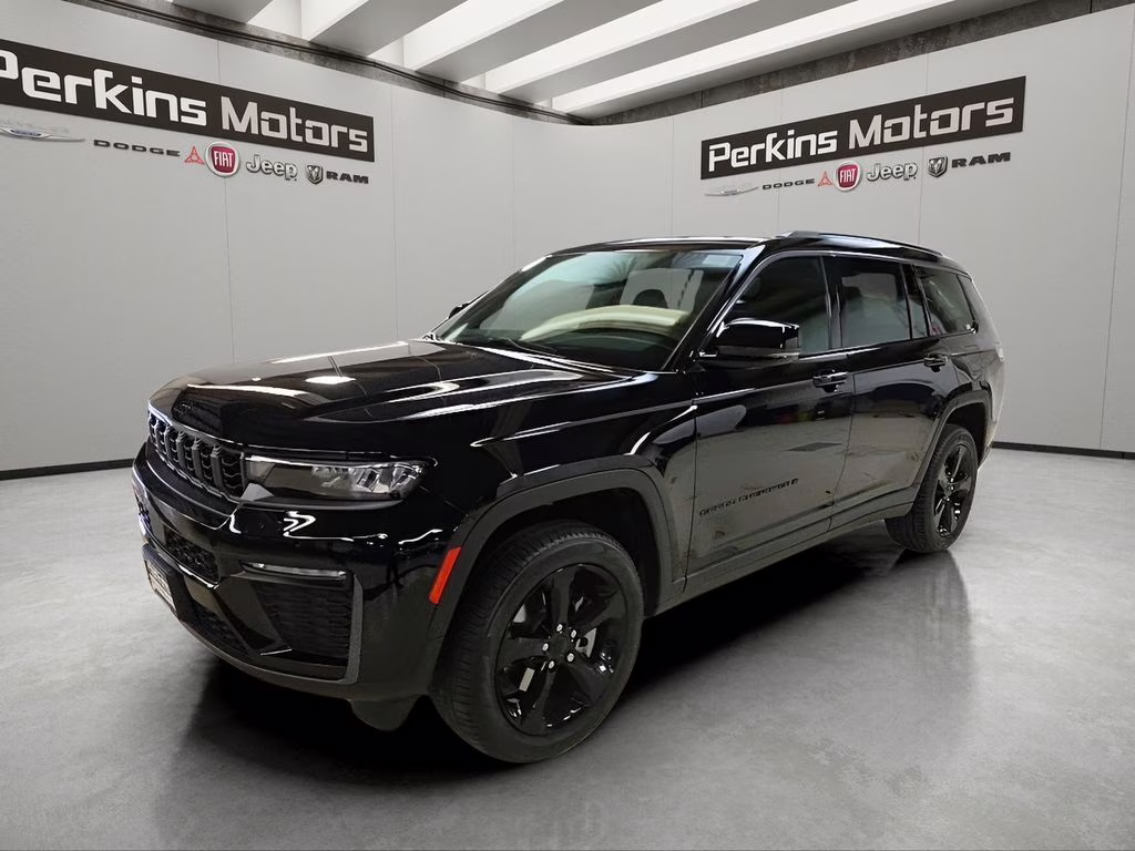 2026 Diamond Black Crystal Pearlcoat Jeep Grand Cherokee L Limited 4X4 SUV