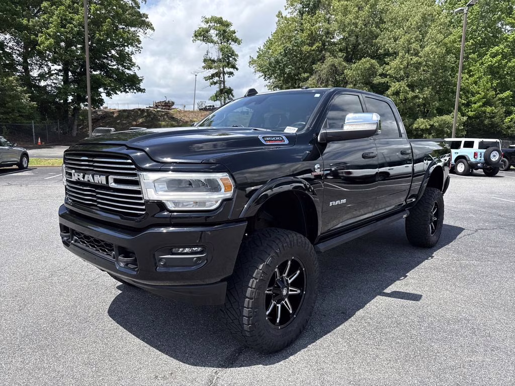 2022 Diamond Black Crystal Pearlcoat Ram 3500 Laramie 4X4 Truck